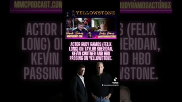 Rudy Ramos talks #kevincostner #taylorsheridan #yellowstonetv & HBO passing on Yellowstone #shorts