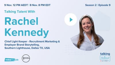 Talking Talent Live | Season 2 Episode 9 | With Rachel Kennedy