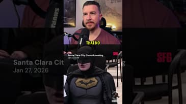 Batman in the BAY AREA? #santaclara #ice