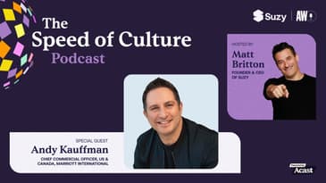 CCO Andy Kauffman on staying  true to Marriott’s legacy with AI personalization | Podcast
