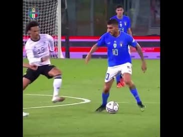 2 Roma Captains Wearing Number 10 for Italy, 2 Nutmegs (make 1 a double): Pellegrini & Giannini