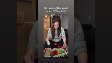 This woman needs to be heard - System of a Down “Chop Suey” like never before 🤘🏼#short