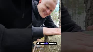 Det är inte helt klarlagt hur det känns att träffa mej i skogen... (Från Youtubevloggen)