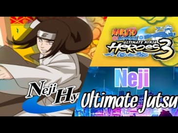 Neji Ultimate Jutsu || Naruto Shippuden Ultimate Ninja Heroes 3 PPSSPP || #shorts #naruto #ppsspp