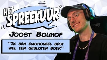 HET SPREEKUUR S04E08: JOOST BOUHOF OVER MOEDERSKINDJE ZIJN, YOUTUBE EN DE INVLOED VAN ZIJN ADHD