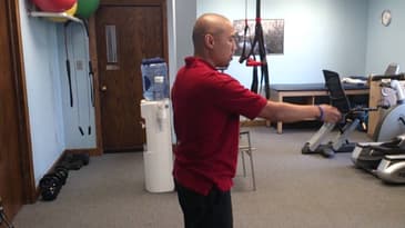 Ballistic shoulder extension reset