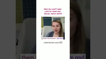 Why ADHD business owners DON'T need so many ideas for content marketing.