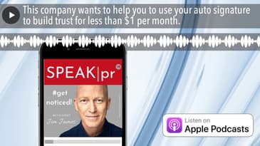 This company wants to help you to use your auto signature to build trust for less than $1 per month
