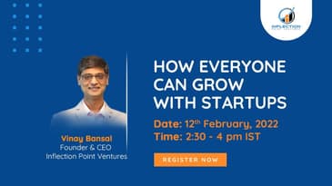 Vinay on his masterclass on 'How Everyone Can Grow With Startups'