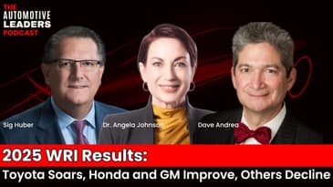 2025 WRI Results: Toyota Soars, Honda and GM Improve, Others Decline