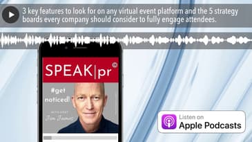 3 key features to look for on any virtual event platform and the 5 strategy boards every company sh