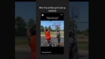 When the boys from Stay in the Gray Podcast get in to a pick-up game of hoops 🏀⛹️‍♂️ #short