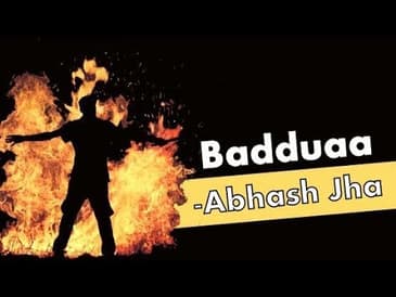 BADDUAA | A Hindi poem | Rhyme Attacks
