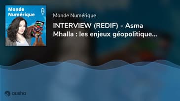 INTERVIEW (REDIF) - Asma Mhalla : les enjeux géopolitiques du numérique