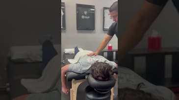 Thoracic grade 5 mobilizations in prone | Dr. Chris Garcia #drchrisgarcia