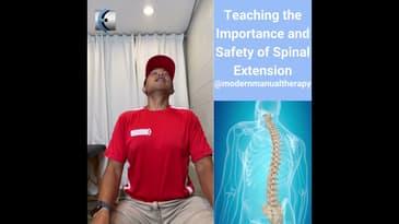 Spinal Extension is Important and Safe