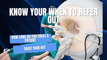 Know When to Refer Out