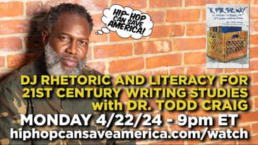 DJ Rhetoric and Literacy for 21st Century Writing Studies with Dr. Todd Craig