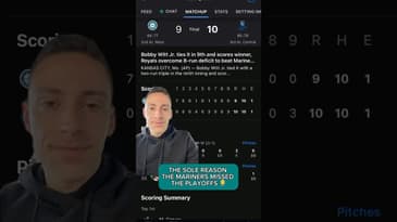 This Loss Costed The Mariners Their ENTIRE SEASON 🤯 #shorts #baseball #seattlemariners #mariners