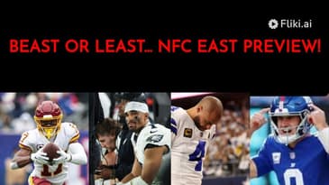 #sportsreportsasordered  - BEAST OR LEAST... NFC EAST PREVIEW