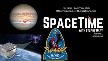 Jupiter's great red spot winds speeding up : SpaceTime S24E117 | Astronomy & Space Science Podcast