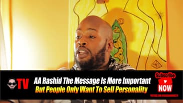 AA Rashid: The Message Is More Important But People Only Want To Sell Personality