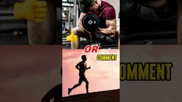 Lift weights or run?