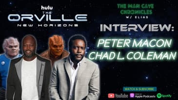 Peter Macon & Chad L. Coleman talk 'The Orville: New Horizons' Season 3 premiering June 2nd on Hulu