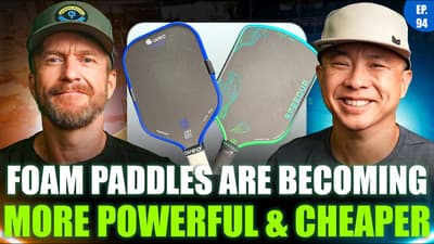Legit New Full Foam Paddles, AI DUPR Ratings, & New Deflection Testing | KewCast Ep. 94