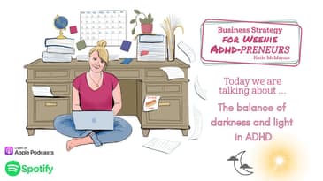 ADHD entrepreneurs - triggered by social media cheerleading? | New podcast episode this Sunday!