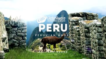 Peru In Under A Minute - Globe Aware Volunteer Vacation Brochure