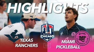 MLP Chicago | Texas Ranchers vs Miami Pickleball Club Highlights | Day 2