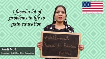 What empowers changemaker Aarti Naik?