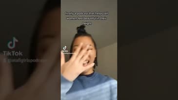 The Podcast That Makes Tall Women Feel Beautiful... #tall #shorts