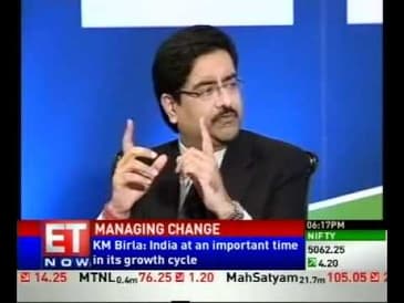 Kumar Mangalam Birla on ET NOW - Part II