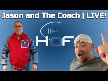 @HOF-CFB The HOF College Football Podcast with Jason Watkins and Coach Phillip Roybal -- TUESDAY