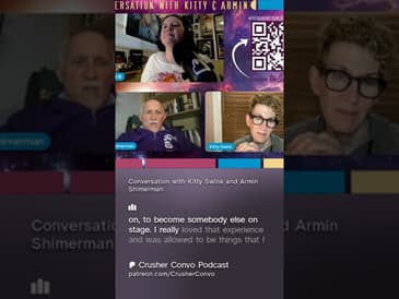 Armin and Kitty Sneak Peek  #podcast #fyp #startrek #pancan #purplestride #ds9