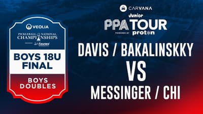Davis/Bakalisnky v Messinger/Chi at the 2026 PPA National Championships