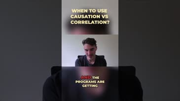 Causation versus correlation