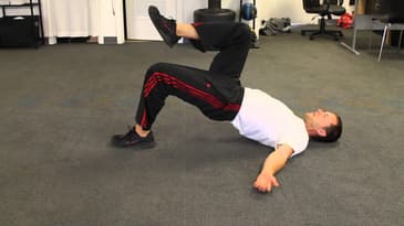 1-Footed Glute Bridge