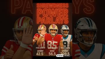 Shrewdness MNF Power Parlay! #MNF #NFL #sportsbetting #49ers #Panthers