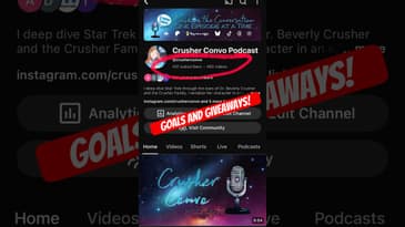 Goals and Giveaways! #fyp #startrek #podcast #beverlycrusher #giveaway