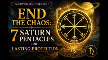 7 SATURN PENTACLES: PROTECTION, STABILITY & LASTING RESULTS (Solomon Masterclass)