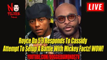 Royce Da 5’9 Responds To Cassidy Attempt To Setup A Battle With Mickey Factz! WOW!
