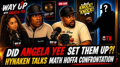 Did Angela Yee Set Them Up?! Hynaken Talks Math Hoffa Confrontation!