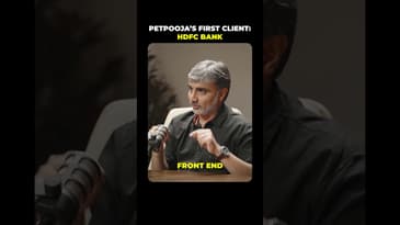 HDFC as their FIRST CLIENT?