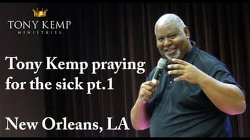 Tony Kemp praying for the sick pt.1