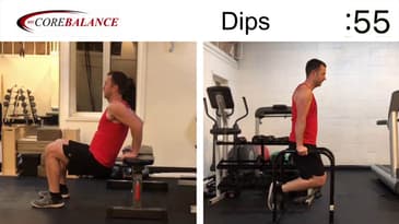 Dips follow-along - chest and triceps | Chris Janke-Bueno