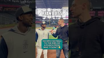 Mariners Debate: 100 MPH Fastball To The Ribs Or A Punch From Mike Tyson?? 😳 #shorts #mariners #pnw