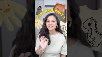 MOST USEFUL BABY HAUL #BabyHaulWithAC #MomLifeWithAC #shorts